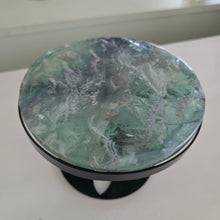 Load image into Gallery viewer, Feather Fluorite Spinning Table

