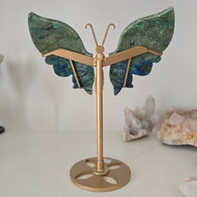 Load image into Gallery viewer, Azurite Malachite Butterfly Wings
