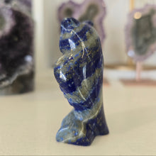 Load image into Gallery viewer, Lapis Lazuli Owl
