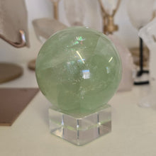 Load image into Gallery viewer, Green Fluorite Sphere
