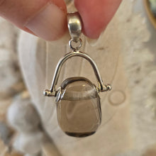 Load image into Gallery viewer, Smoky Quartz Sterling Silver Pendant
