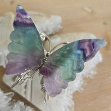 Load image into Gallery viewer, Rainbow Fluorite Butterfly
