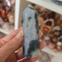 Load image into Gallery viewer, Moss Agate Tower
