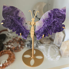 Load image into Gallery viewer, Charoite Wings - Rare
