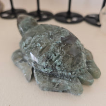 Load image into Gallery viewer, Moss Agate Turtle
