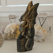 Load image into Gallery viewer, Tiger's Eye Dragon
