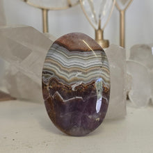 Load image into Gallery viewer, Amethyst Crazy Lace Palmstone
