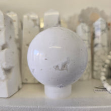 Load image into Gallery viewer, Snow Agate Sphere
