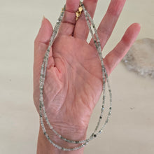 Load image into Gallery viewer, Green Rutile Quartz Faceted Necklace
