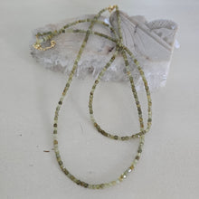 Load image into Gallery viewer, Tsavorite Faceted Necklace
