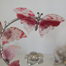Load image into Gallery viewer, Rhodonite Butterfly Set
