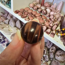Load image into Gallery viewer, Red Tiger&#39;s Eye Sphere
