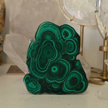 Load image into Gallery viewer, Malachite Freeform Slab
