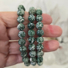 Load image into Gallery viewer, Green Spot Jasper Bracelet
