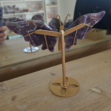 Load image into Gallery viewer, Chevron Amethyst Wings
