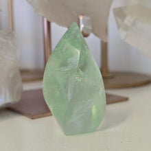 Load image into Gallery viewer, Green Fluorite Flame

