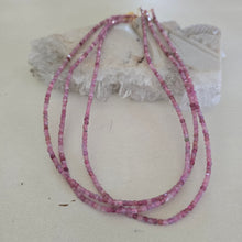 Load image into Gallery viewer, Pink Tourmaline Faceted Necklace
