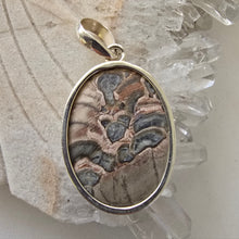 Load image into Gallery viewer, Mushroom Jasper Sterling Silver Pendant
