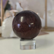 Load image into Gallery viewer, Red Tiger&#39;s Eye Sphere

