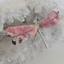Load image into Gallery viewer, Rhodochrosite Dragonfly
