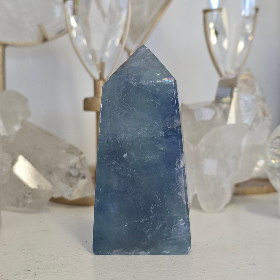 Blue Fluorite Tower