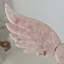 Load image into Gallery viewer, Pink Amethyst Heart Wings
