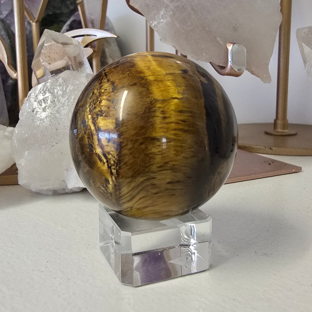 Tiger's Eye Sphere