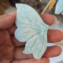 Load image into Gallery viewer, Blue Aragonite Butterfly Wings
