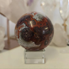 Load image into Gallery viewer, Mexican Crazy Lace Agate Sphere
