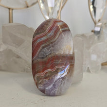 Load image into Gallery viewer, Amethyst Crazy Lace Palmstone
