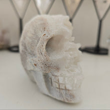 Load image into Gallery viewer, Quartz Cluster Stone Skull
