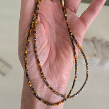 Load image into Gallery viewer, Tigers Eye Faceted Necklace
