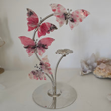 Load image into Gallery viewer, Rhodonite Butterfly Set
