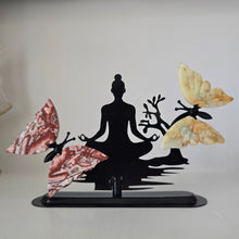 Load image into Gallery viewer, Yoga Lady - 2 Butterflies
