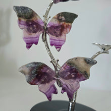 Load image into Gallery viewer, Rainbow Fluorite Butterfly Set
