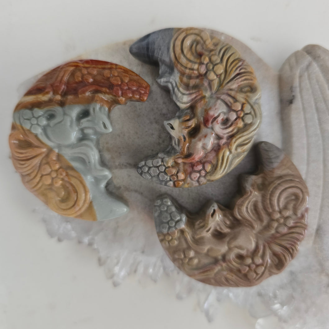Alashan Agate Moons