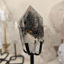Load image into Gallery viewer, Garden Quartz Points on Stand
