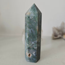 Load image into Gallery viewer, Moss Agate Tower
