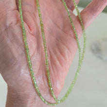Load image into Gallery viewer, Peridot Faceted Necklace
