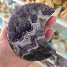 Load image into Gallery viewer, Chevron Amethyst Moon
