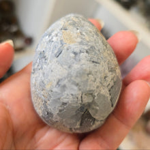 Load image into Gallery viewer, Celestite Cluster Egg
