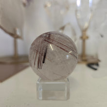 Load image into Gallery viewer, Rutile Quartz Sphere - Copper
