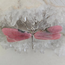 Load image into Gallery viewer, Rhodochrosite Dragonfly
