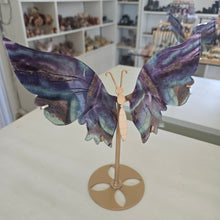 Load image into Gallery viewer, Fluorite Butterfly Wings
