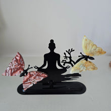 Load image into Gallery viewer, Yoga Lady - 2 Butterflies
