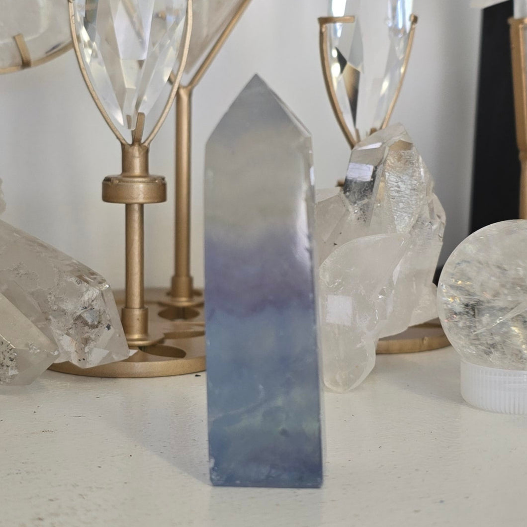 Blue Fluorite Tower