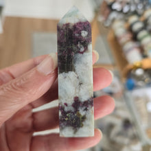 Load image into Gallery viewer, Plum Blossom Tourmaline Tower
