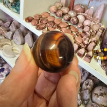 Load image into Gallery viewer, Red Tiger&#39;s Eye Sphere
