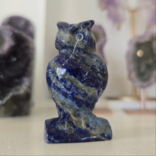 Load image into Gallery viewer, Lapis Lazuli Owl
