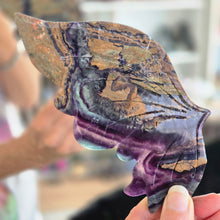 Load image into Gallery viewer, Fluorite Butterfly Wings
